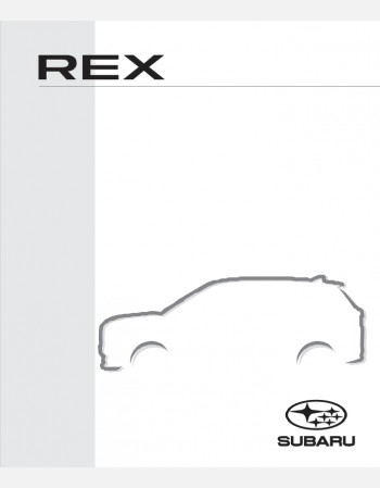 subaru rex 2022 2023 & 2024 owners manual